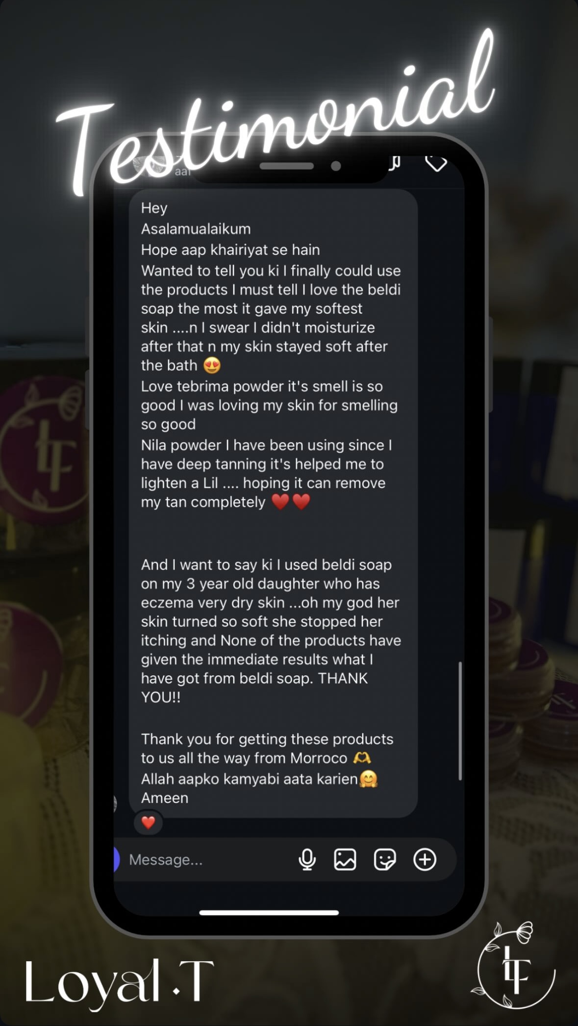 Customer Testimonial