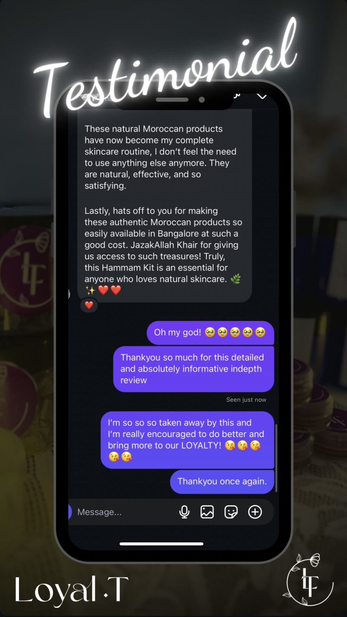 Customer Testimonial