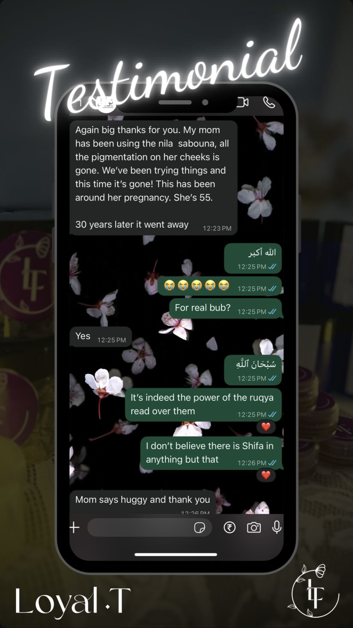 Customer Testimonial