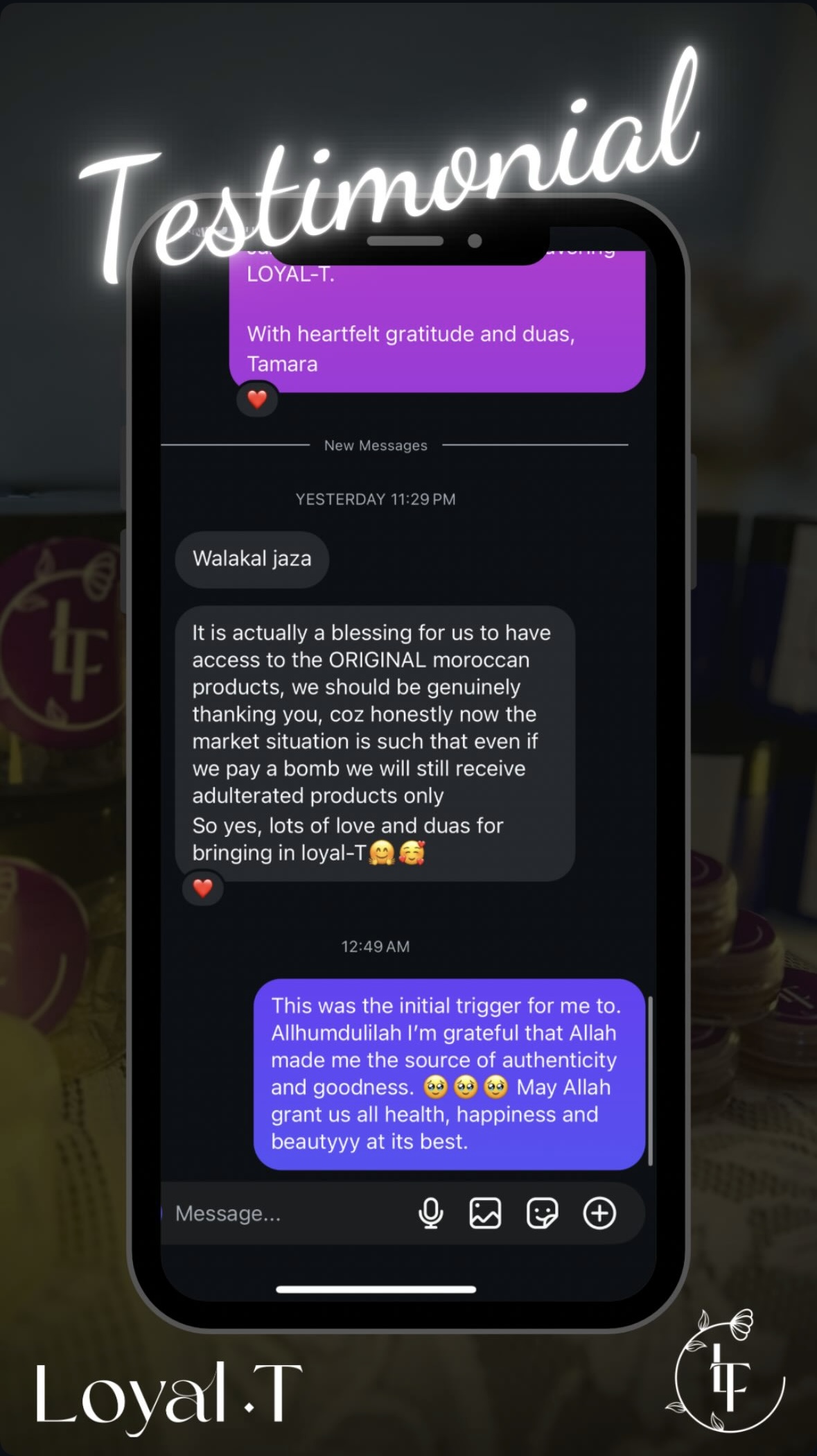 Customer Testimonial