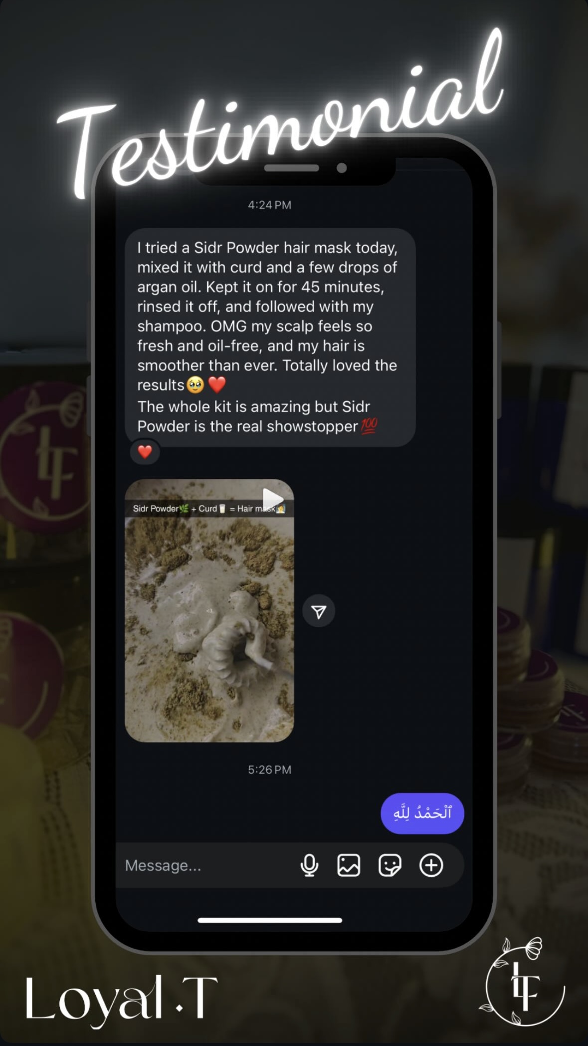 Customer Testimonial