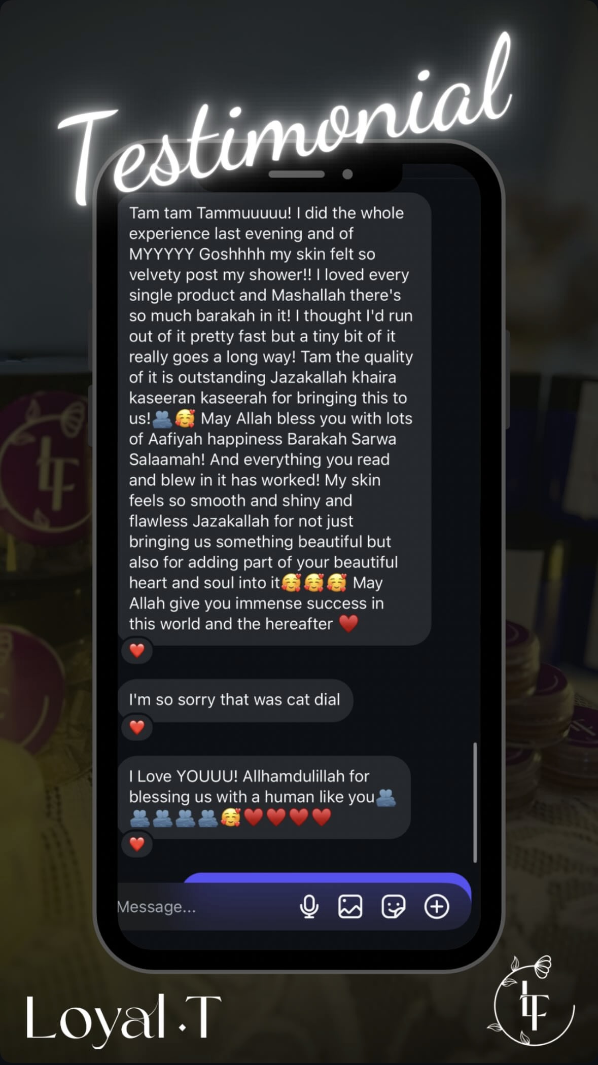 Customer Testimonial