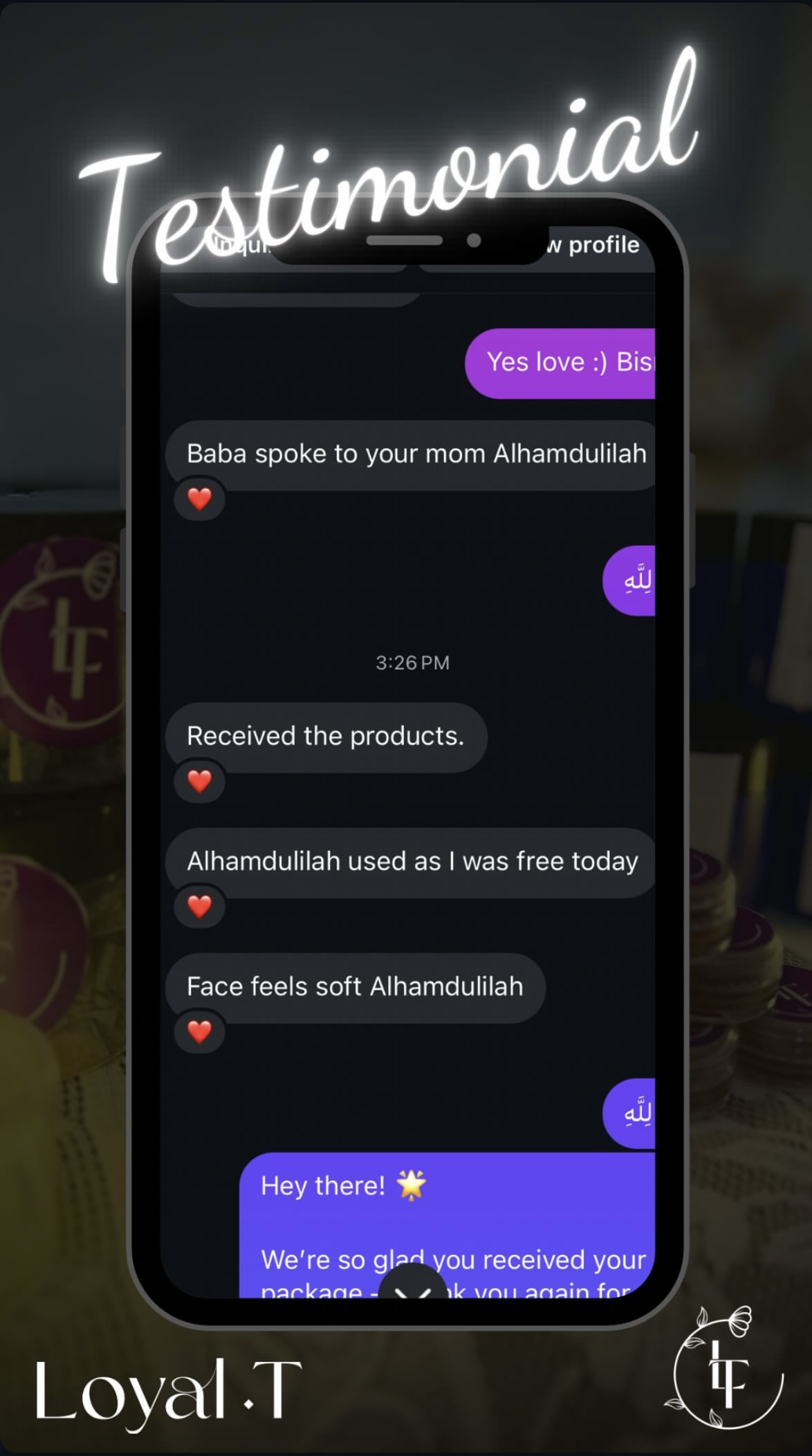 Customer Testimonial