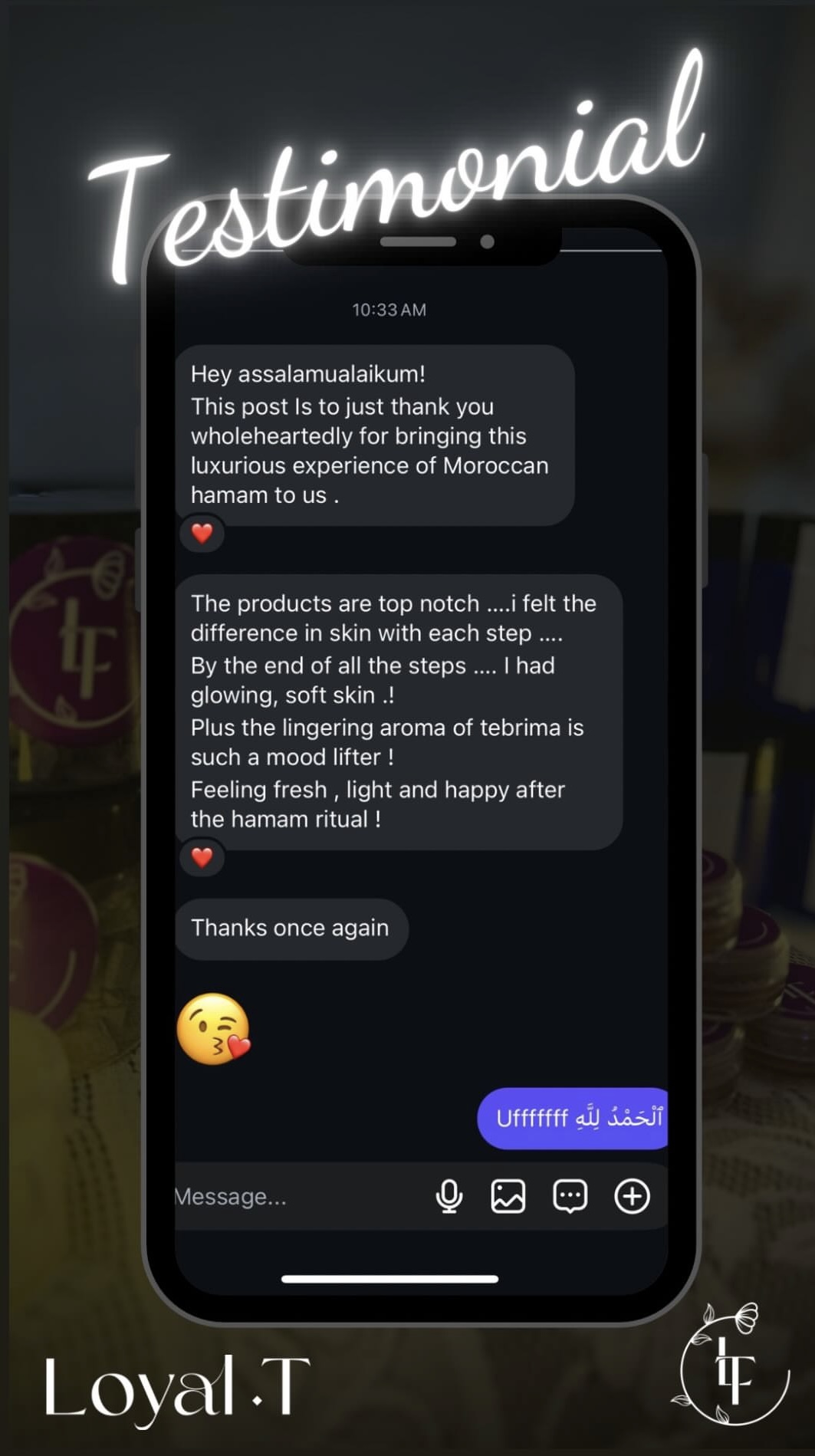 Customer Testimonial